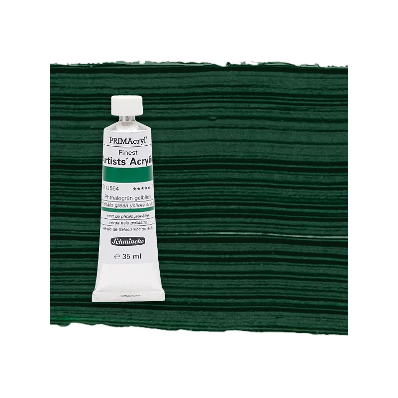 Schmincke PRIMAcryl akrilfesték, 35 ml - 564, phthalo green yellow shade