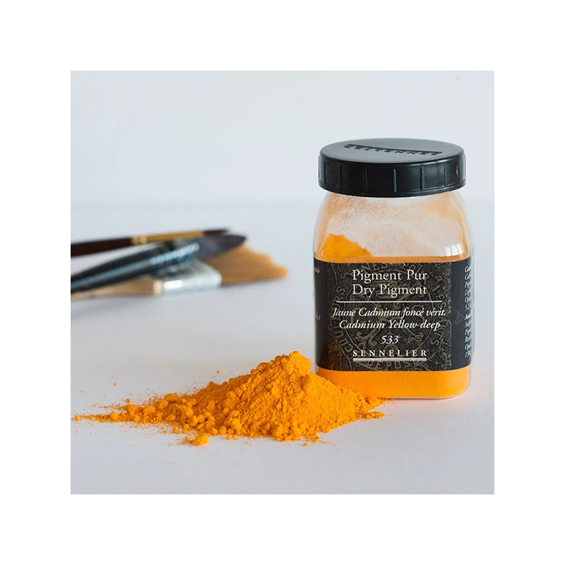 Sennelier pigment - 533, cadmium yellow deep, 150 g