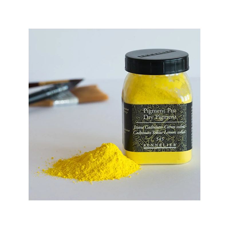 Sennelier pigment - 545, cadmium yellow lemon sub., 140g