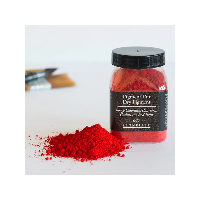 Sennelier pigment - 605, cadmium red light, 120 g