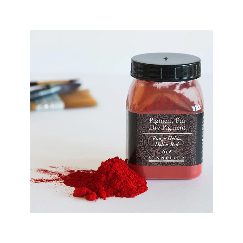 Sennelier pigment - 619, helios red, 40 g