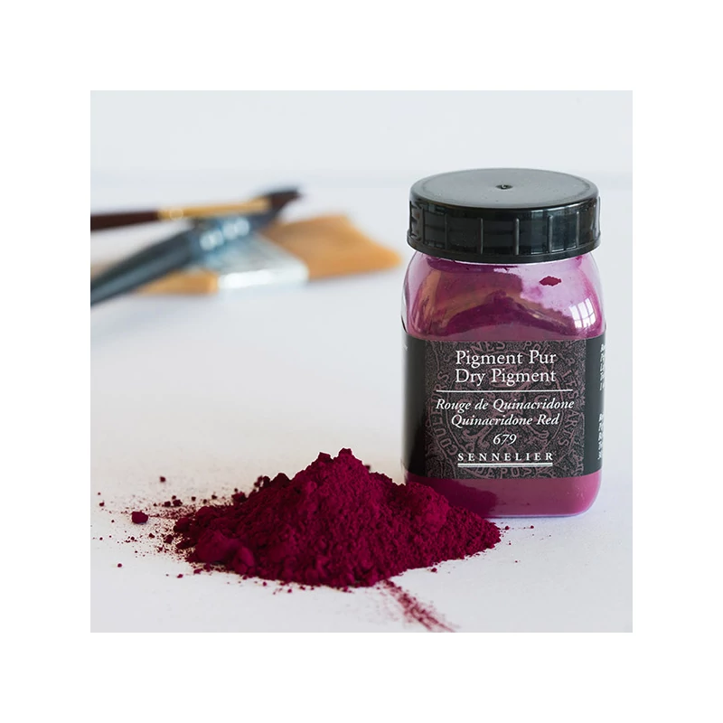 Sennelier pigment - 679, quinacridone red, 30 g