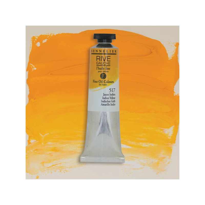 Sennelier Rive Gauche olajfesték, 40 ml - 517, Indian yellow