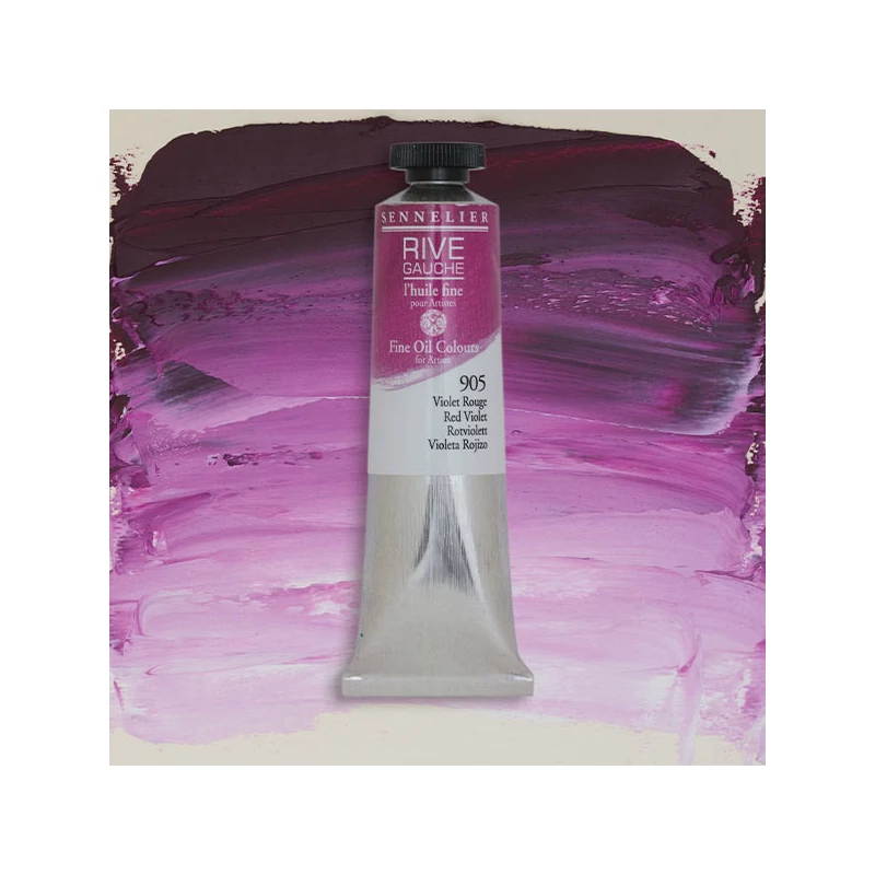 Sennelier Rive Gauche olajfesték, 40 ml - 905, red violet