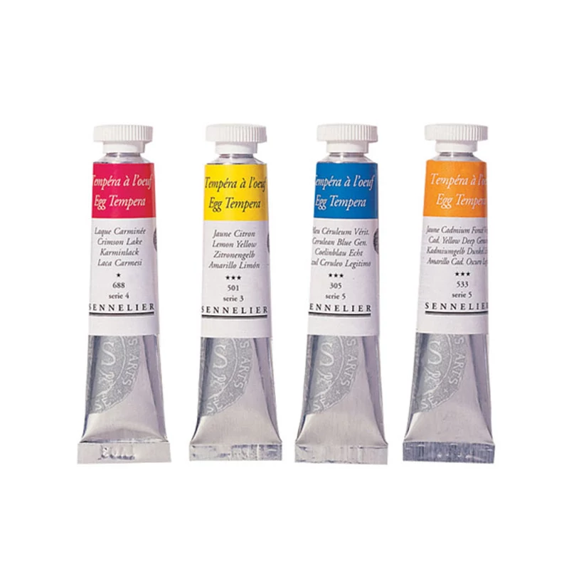 Sennelier tojástempera, 21 ml - különféle színekben
