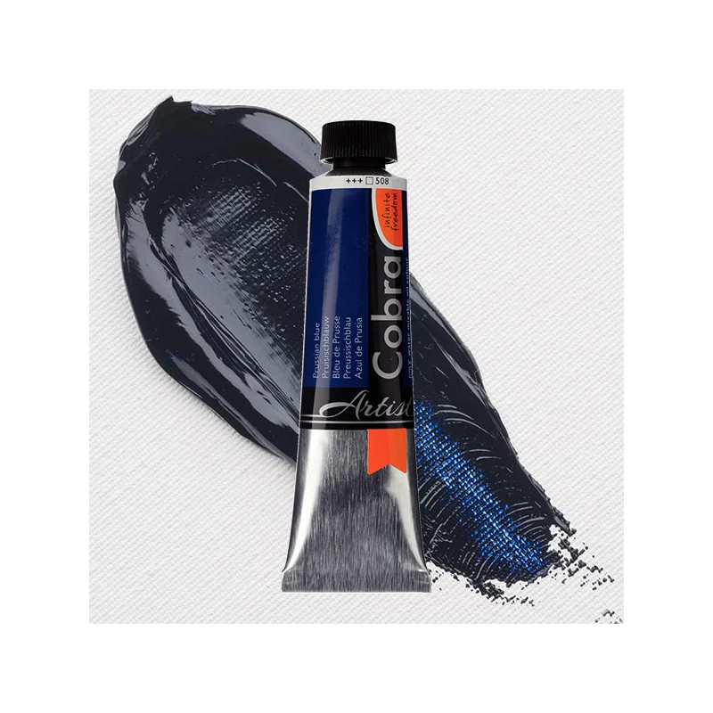 Talens Cobra vizes olajfesték, 40 ml - 508, prussian blue