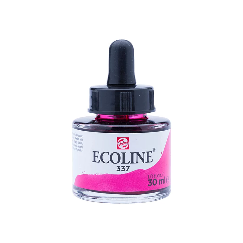 Talens Ecoline folyékony akvarell festék, 30 ml - 337, magenta