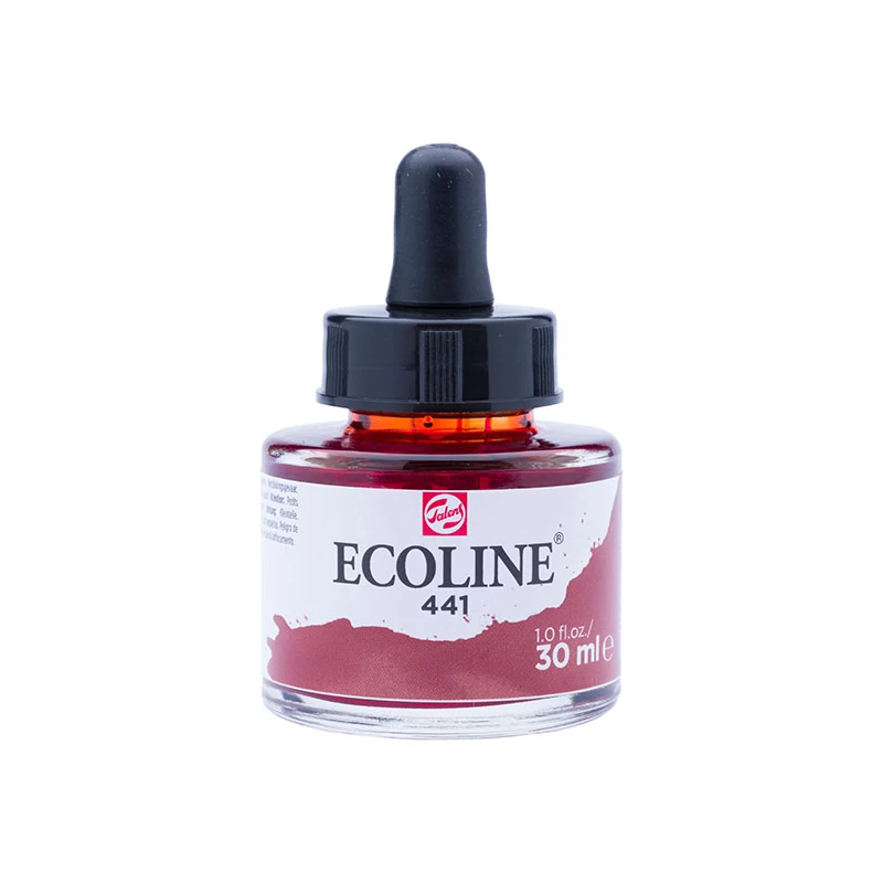 Talens Ecoline folyékony akvarell festék, 30 ml - 441, mahogany