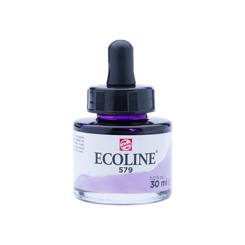 Talens Ecoline folyékony akvarell festék, 30 ml - 579, pastel violet