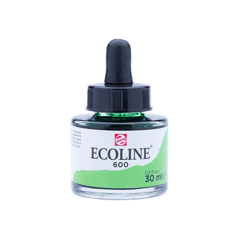 Talens Ecoline folyékony akvarell festék, 30 ml - 600, green