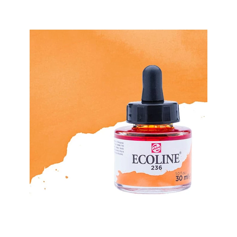 Talens Ecoline folyékony akvarell festék, 30 ml - 236, light orange