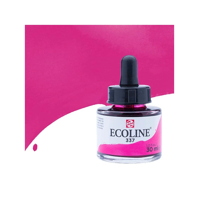 Talens Ecoline folyékony akvarell festék, 30 ml - 337, magenta
