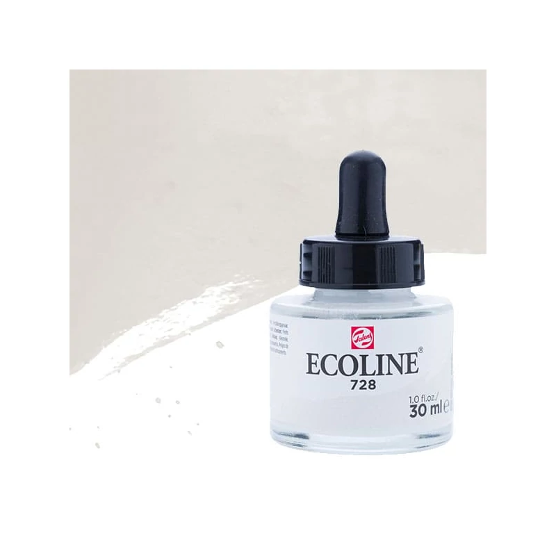 Talens Ecoline folyékony akvarell festék, 30 ml - 728, warm grey light