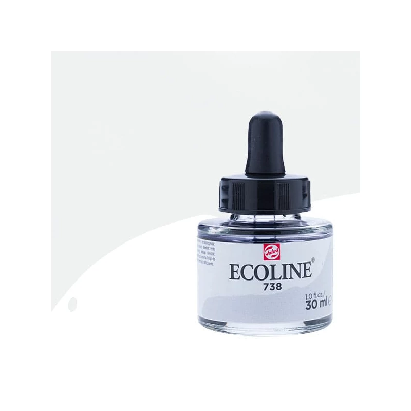 Talens Ecoline folyékony akvarell festék, 30 ml - 738, cold grey light