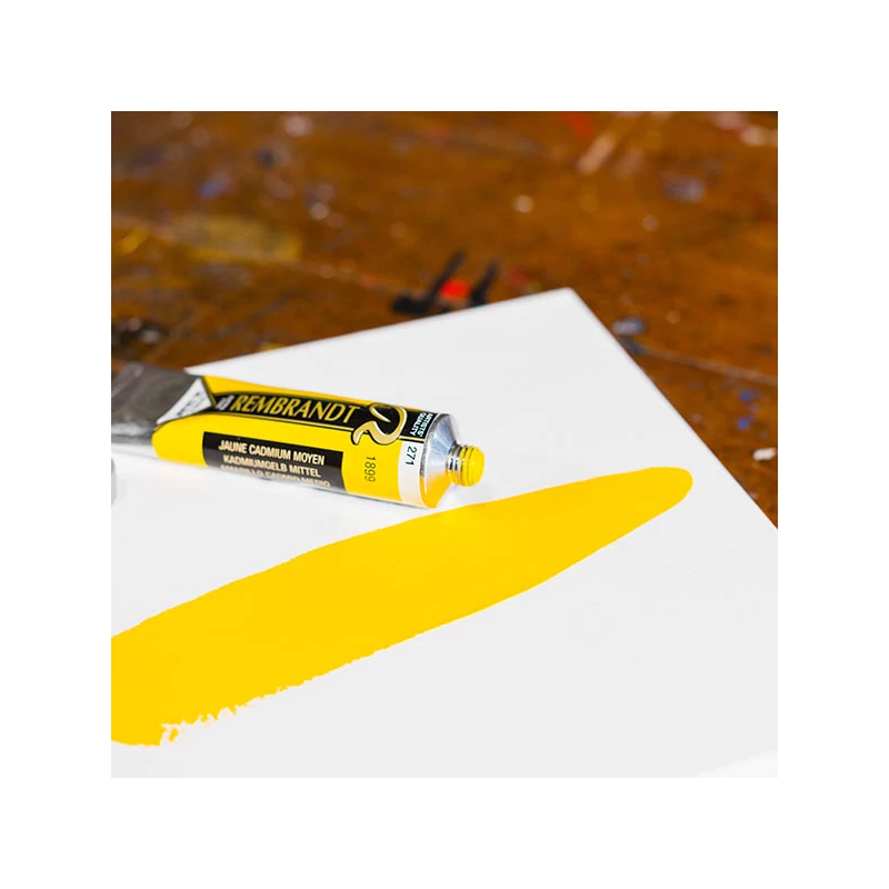 Talens Rembrandt olajfesték, 40 ml - 271, cadmium yellow medium