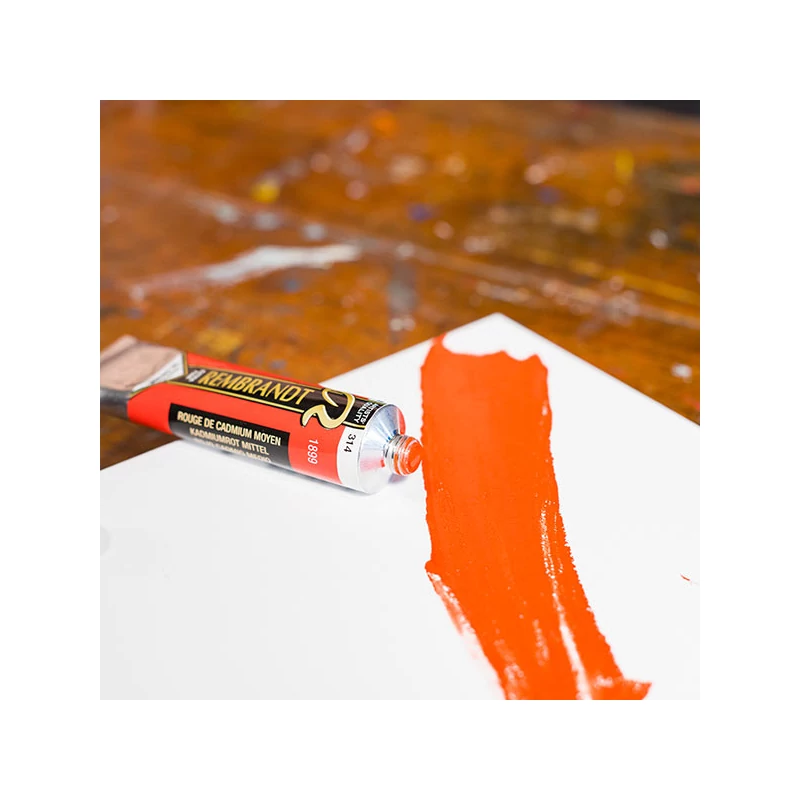 Talens Rembrandt olajfesték, 40 ml - 314, cadmium red medium