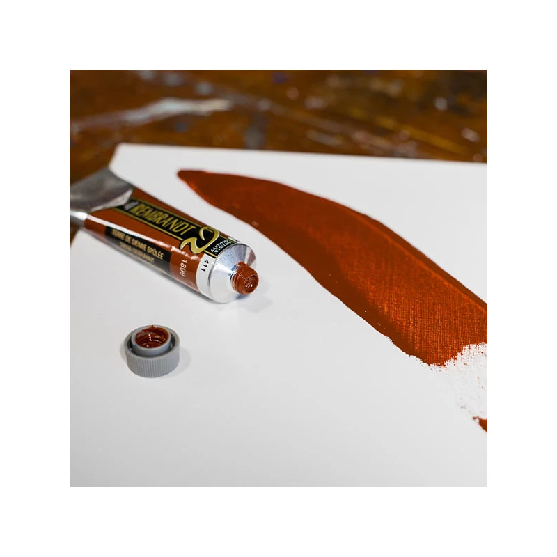 Talens Rembrandt olajfesték, 40 ml - 411, burnt sienna