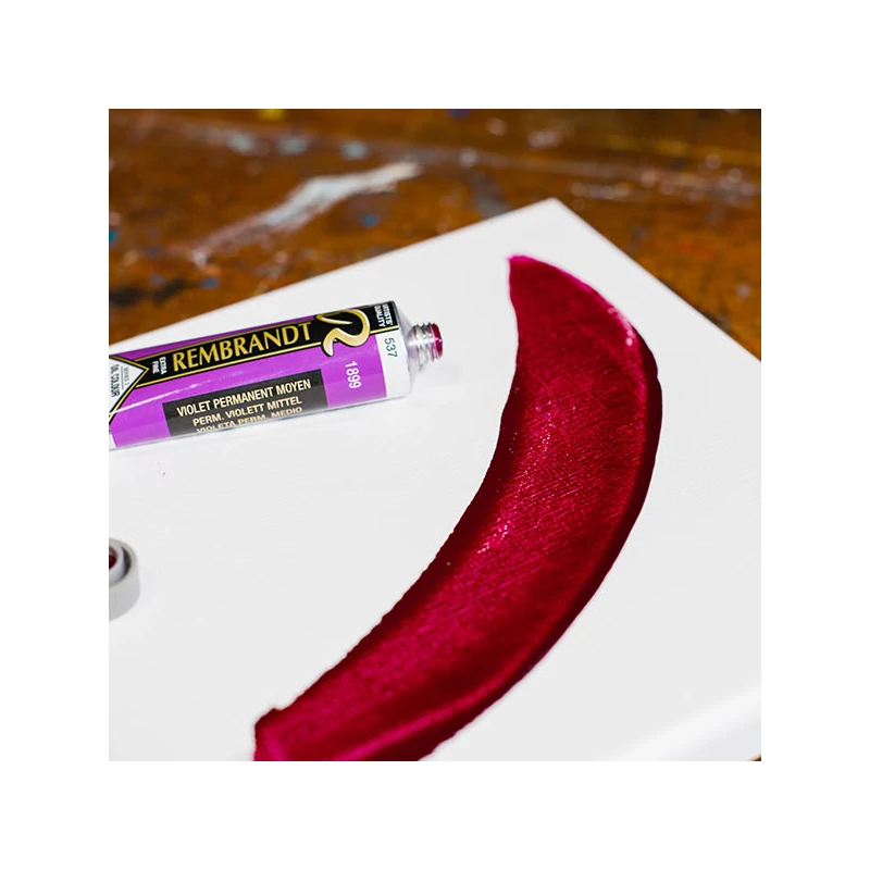 Talens Rembrandt olajfesték, 40 ml - 537, permanent violet medium