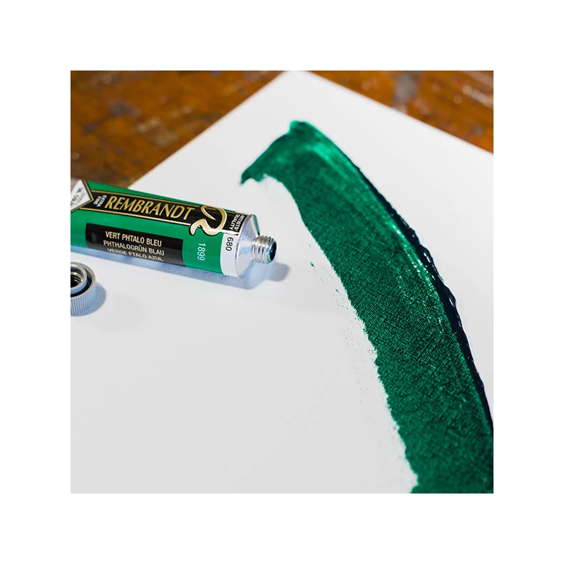 Talens Rembrandt olajfesték, 40 ml - 680, phthalo green blue