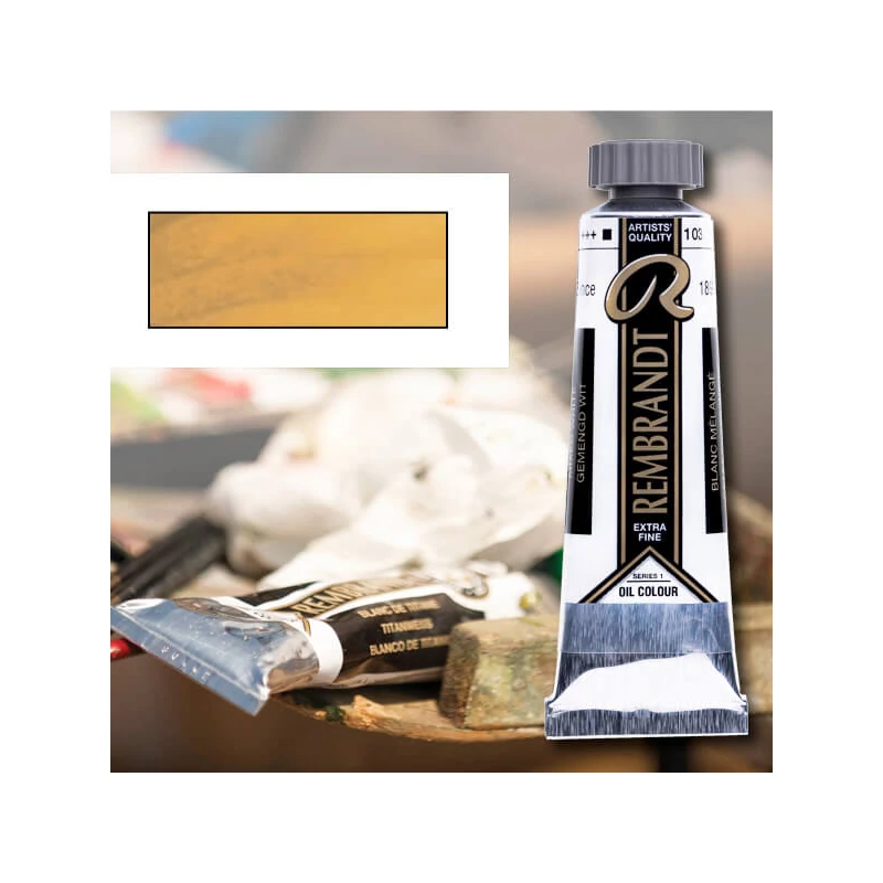 Talens Rembrandt olajfesték, 40 ml - 802, light gold