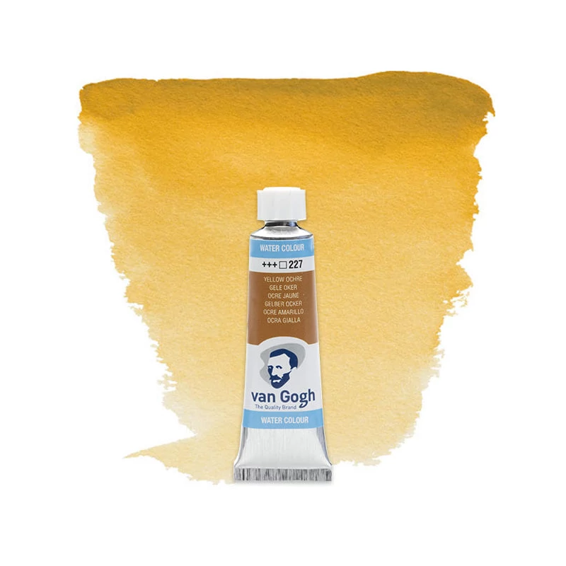 Talens Van Gogh tubusos akvarellfesték, 10 ml - 227, yellow ochre