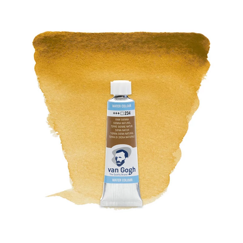 Talens Van Gogh tubusos akvarellfesték, 10 ml - 234, raw sienna