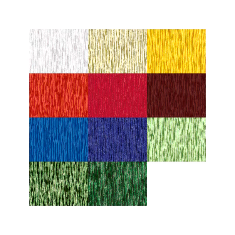 Virágkrepp-papír, 130 g, 50x250 cm - különféle színekben