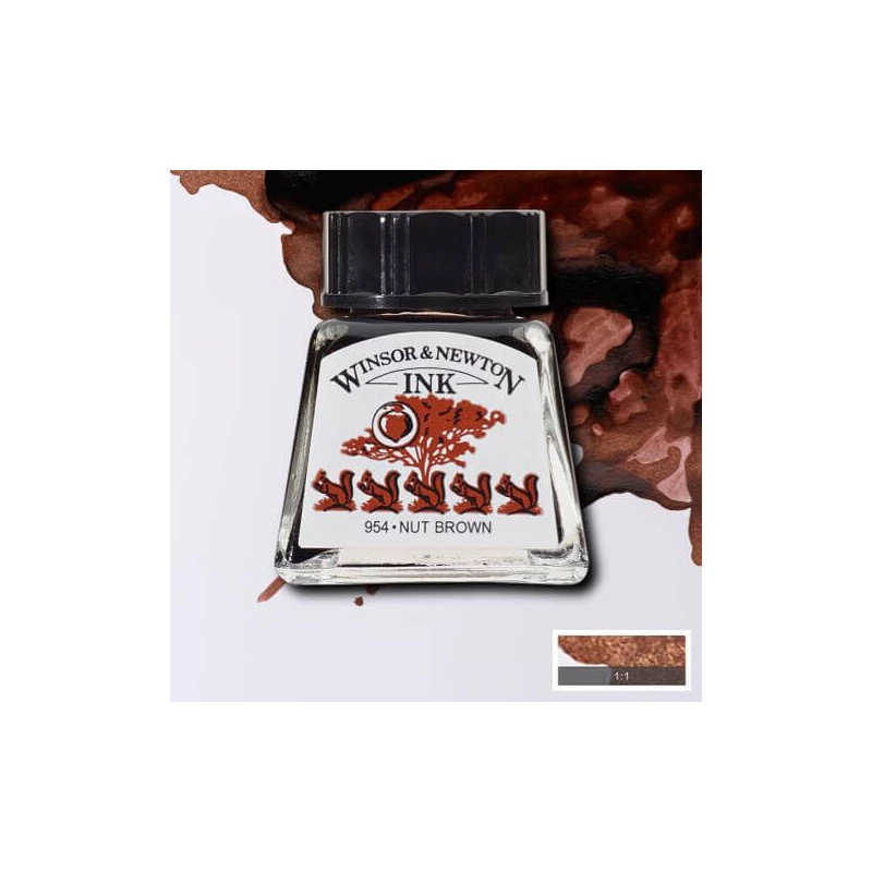 Tinta, W&N, 14 ml, 441, nut brown