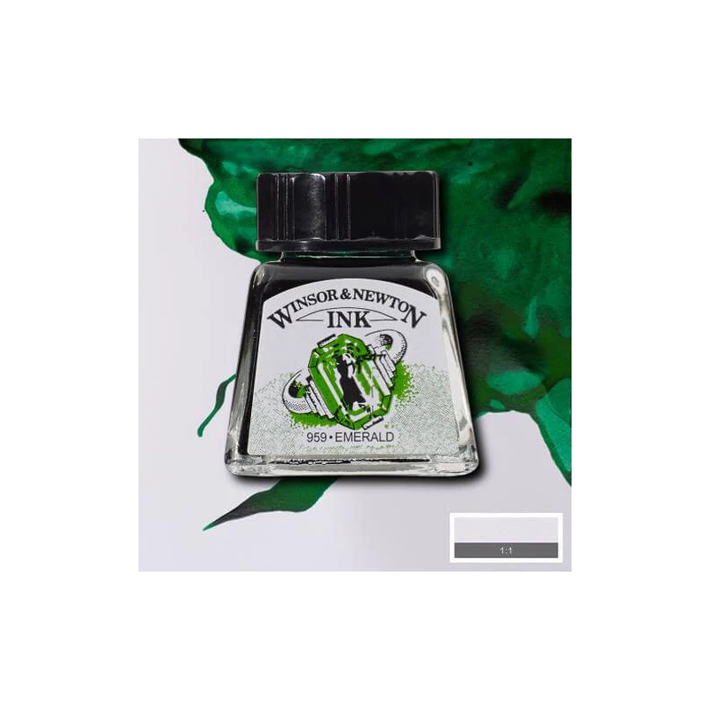 Tinta, W&N, 14 ml, 235, emerald