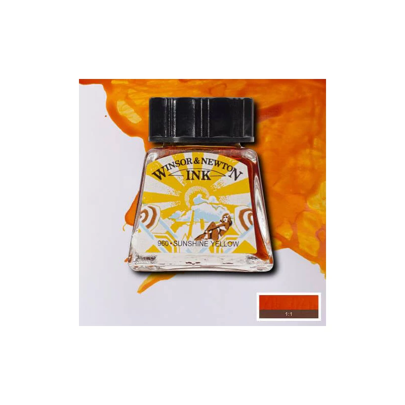 Tinta, W&N, 14 ml, 633, sunshine yellow