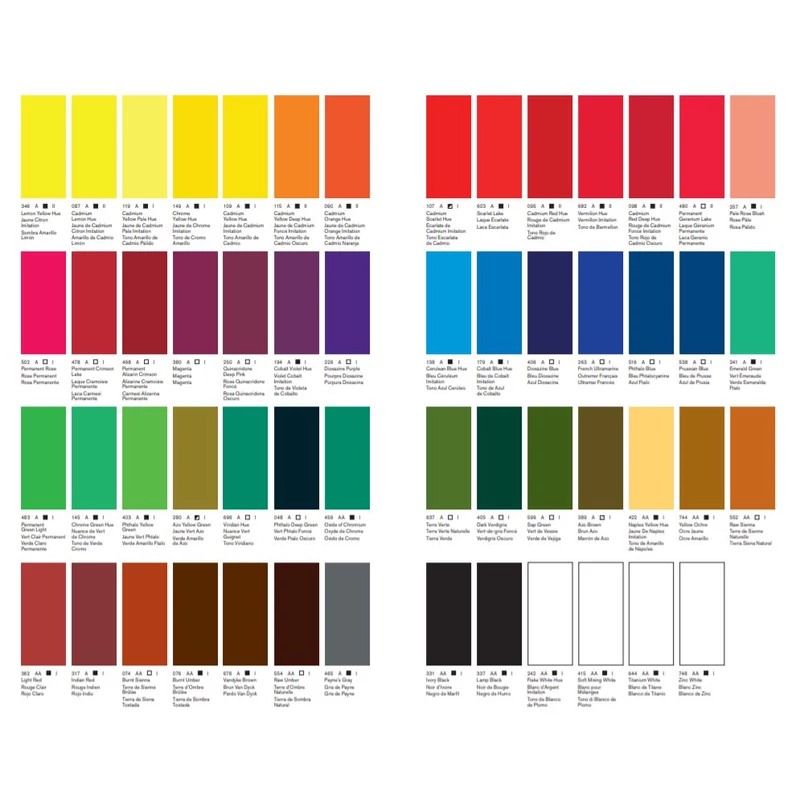 Winsor&Newton Winton olajfesték, 37 ml - 744, yellow ochre