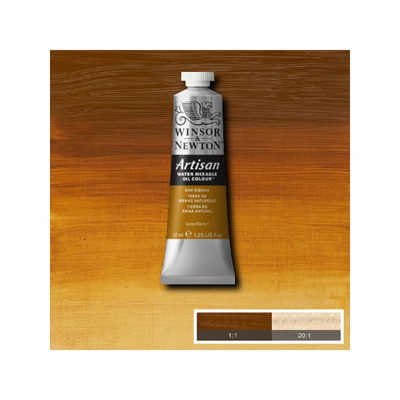 Winsor&Newton Artisan vizes olajfesték, 37 ml - 552, raw sienna