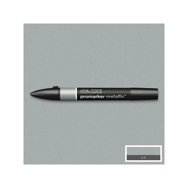 ProMarker Metallic kétvégű alkoholos filctoll - silver