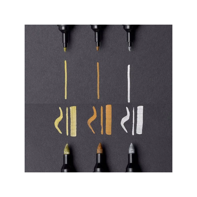 ProMarker Metallic kétvégű alkoholos filctoll - violet