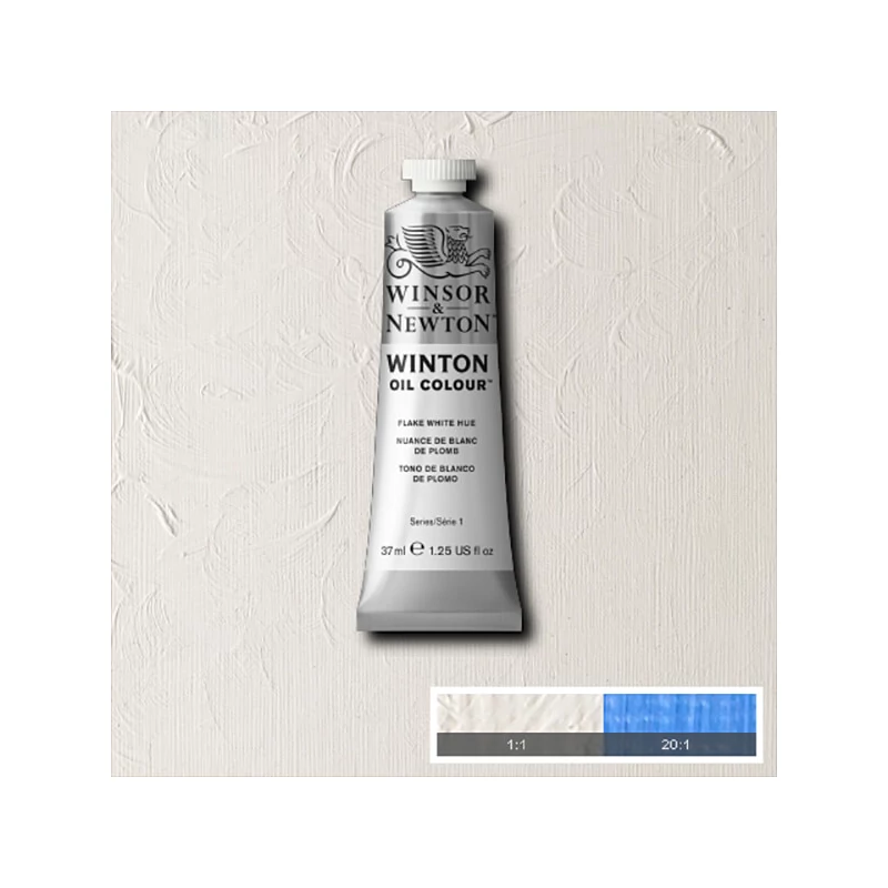 Winsor&Newton Winton olajfesték, 37 ml - 242, flake white hue