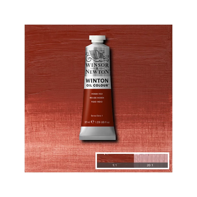 Winsor&Newton Winton olajfesték, 37 ml - 317, indian red