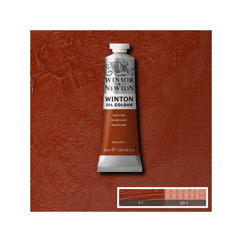 Winsor&Newton Winton olajfesték, 37 ml - 362, light red