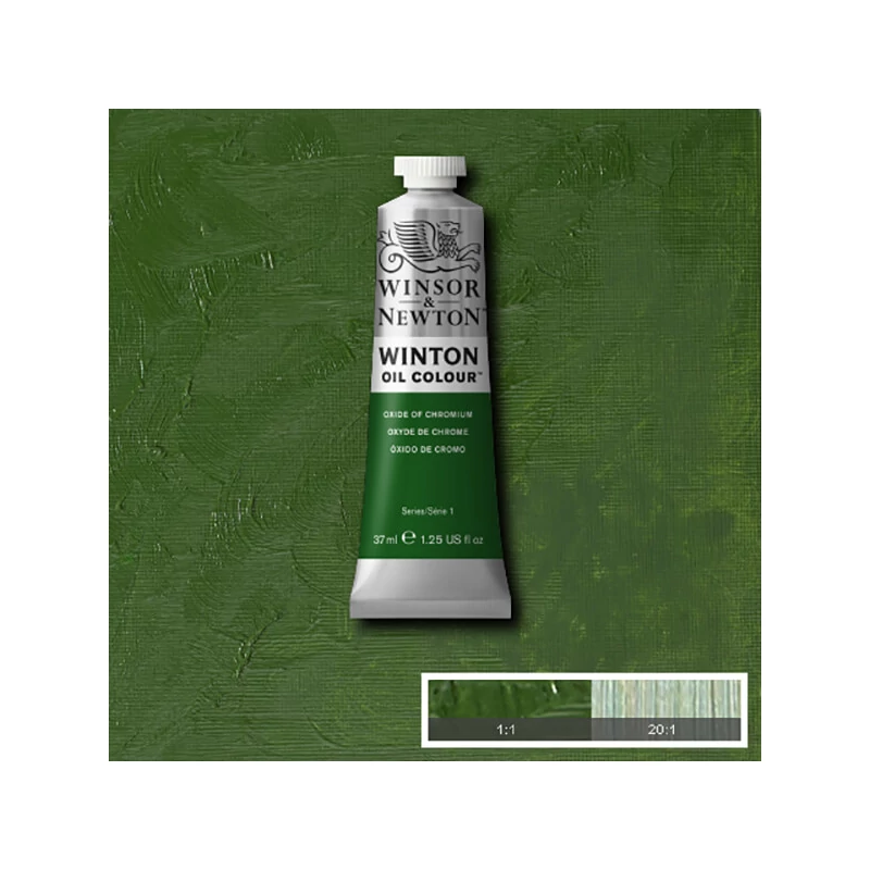 Winsor&Newton Winton olajfesték, 37 ml - 459, oxide of chromium