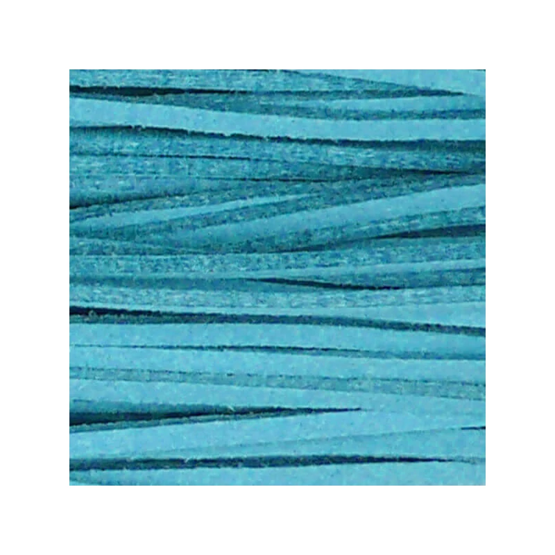 Bőrszíj, 90 cm - égkék