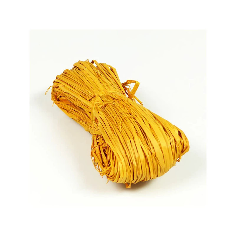 Raffia, 50 g - sárga