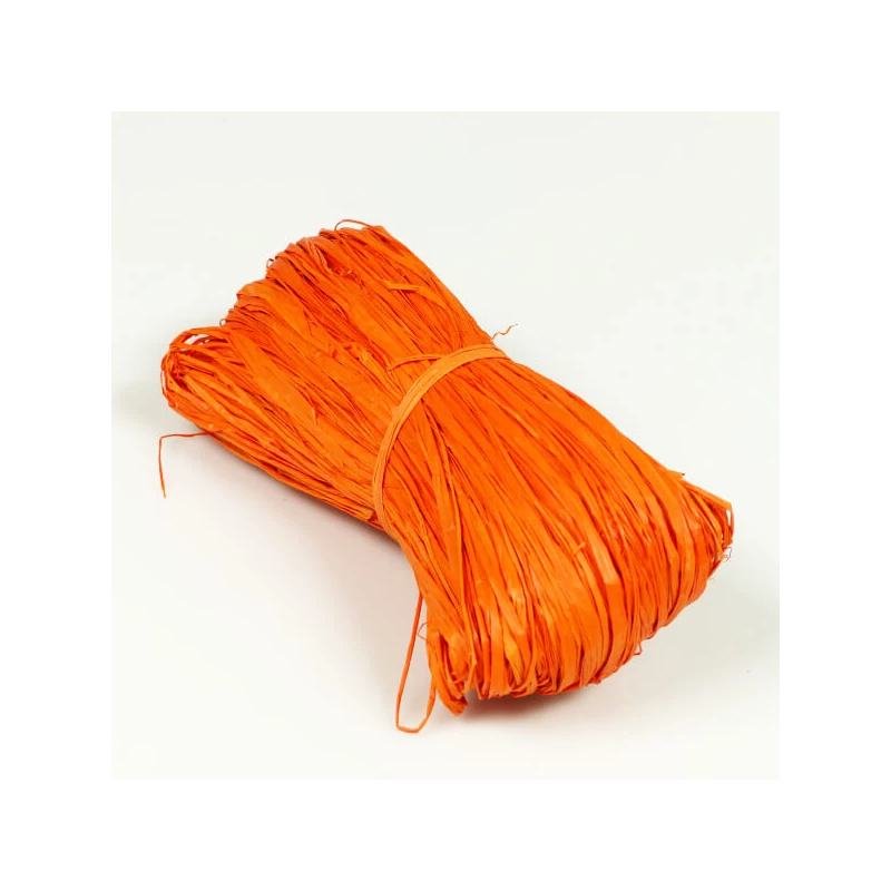 Raffia, 50 g - narancs