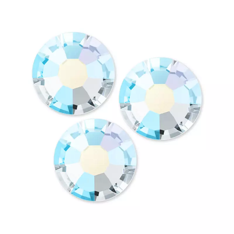 Preciosa ragasztható kristály, SS16 (3,9 mm) - Crystal AB