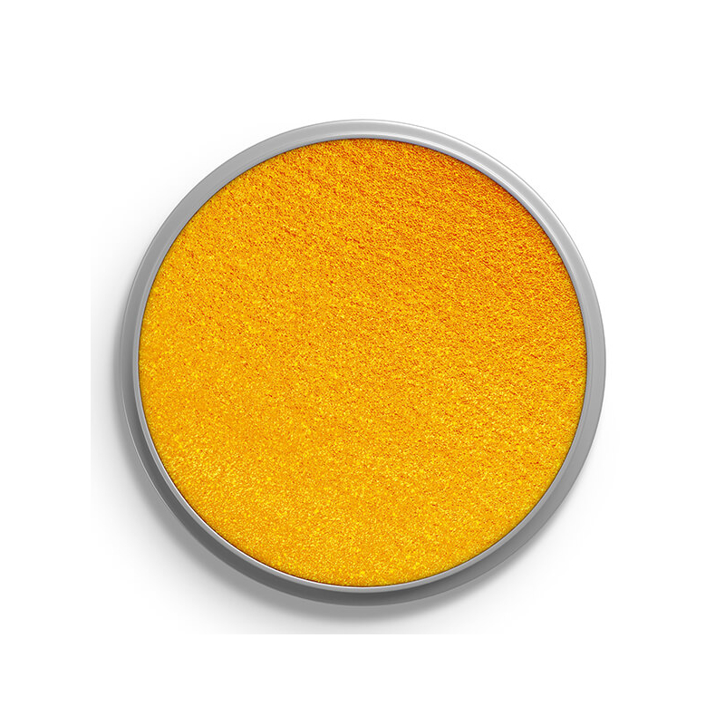 Snazaroo arcfesték korong - csillámos sárga, sparkle yellow 221