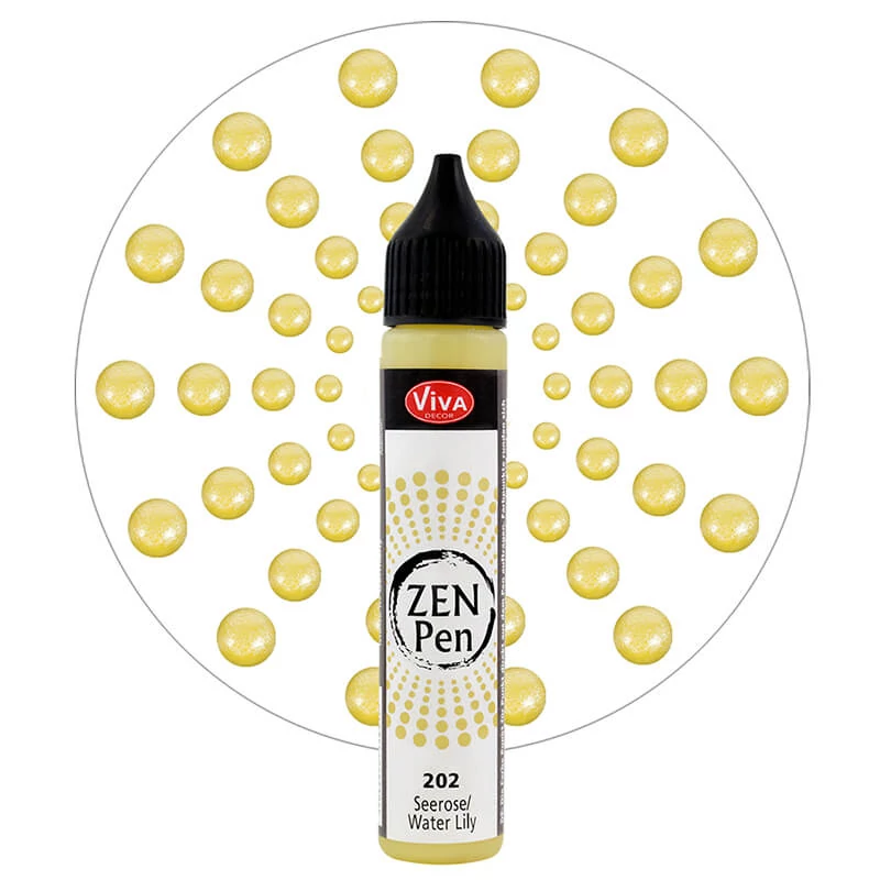 Zen Pen pöttyöző festéktoll, 28 ml - tavirózsa