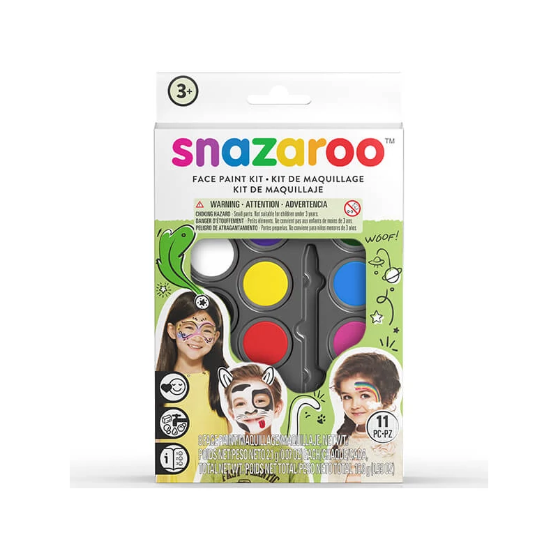 Snazaroo arcfesték készlet - unisex