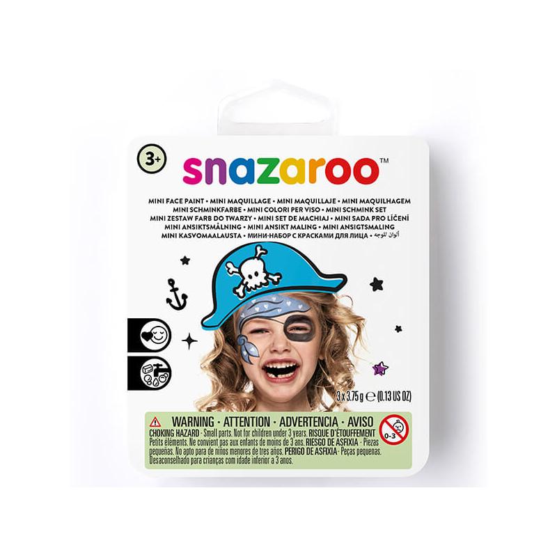 Snazaroo arcfesték készlet, mini - kék kalóz