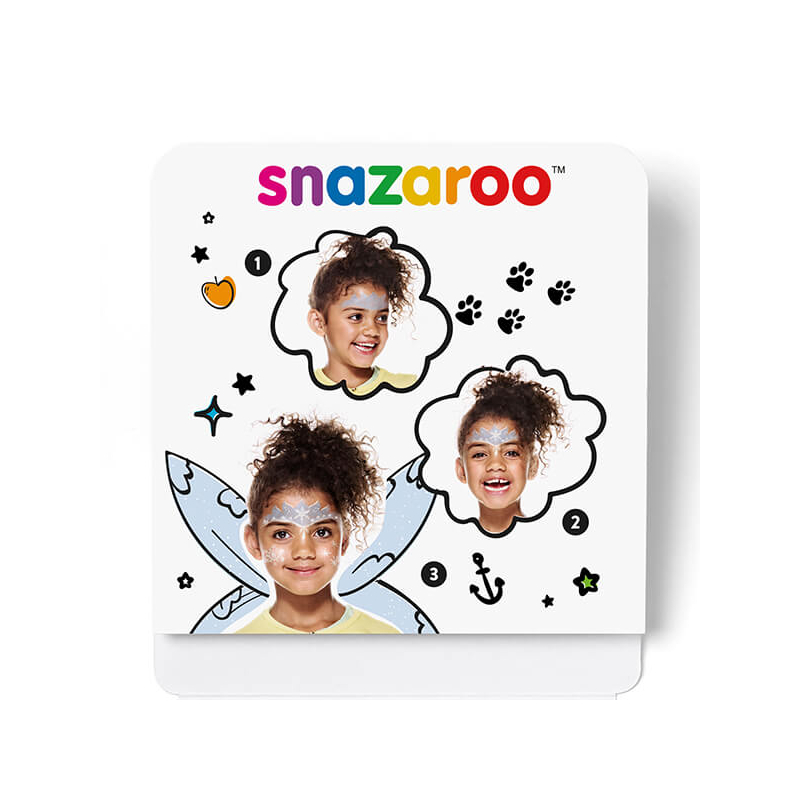 Snazaroo arcfesték készlet, mini - jégtündér
