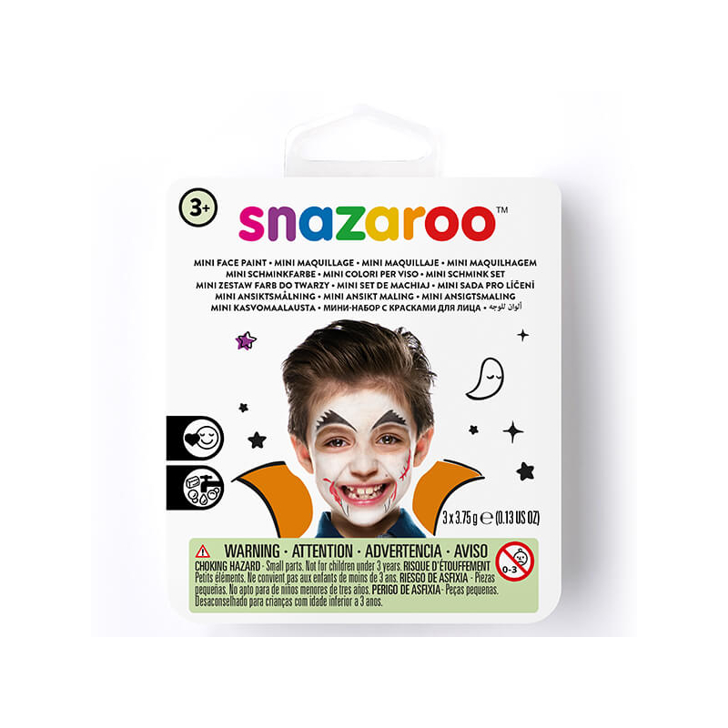 Snazaroo arcfesték készlet, mini - vámpír
