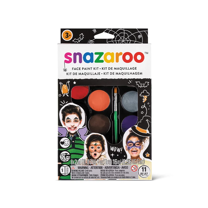 Snazaroo arcfesték készlet - halloween