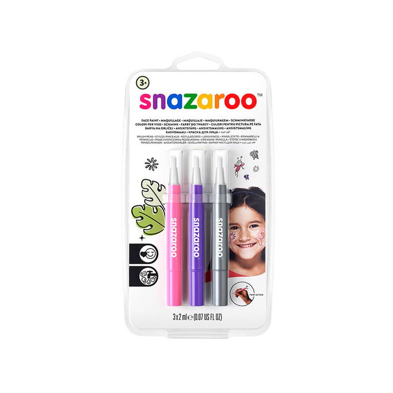 Snazaroo arcfestő toll készlet - Fantasy